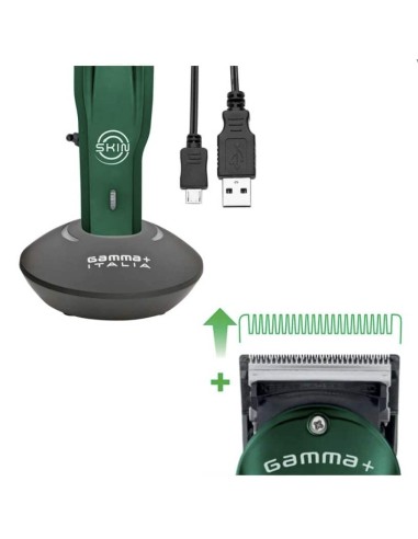 GammaPiù Skin Balding Clipper Tagliacapelli da taglio cordless