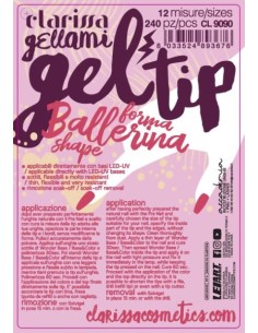 Clarissa Clarissagel Tip Forma Ballerina 240 pz
