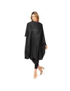 Labor Pro Mantella da taglio con bottoni elegance nera 145 x 120 cm