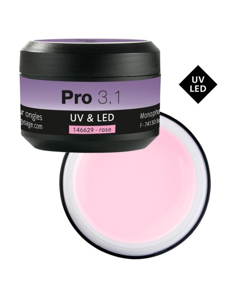 Peggy Sage Gel momofase per unghie pro 3.1 Rosa 50 g