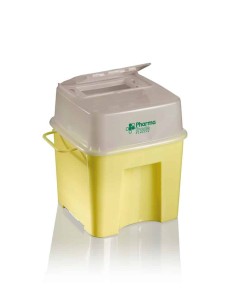 Pharmatrade Contenitore h-bin 3.5 per Siringhe Lamette Aghi e Taglienti Usati