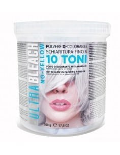 Kepro Ultra Bleach Polvere decolorante anti-giallo schiaritura 10 toni 500 g