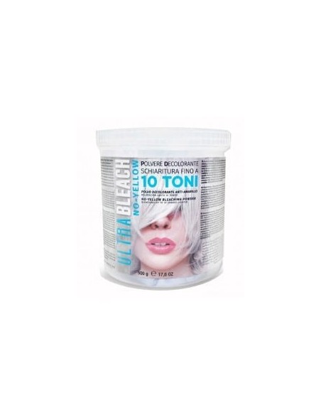 Kepro Ultra Bleach Polvere decolorante anti-giallo schiaritura 10 toni 500 g