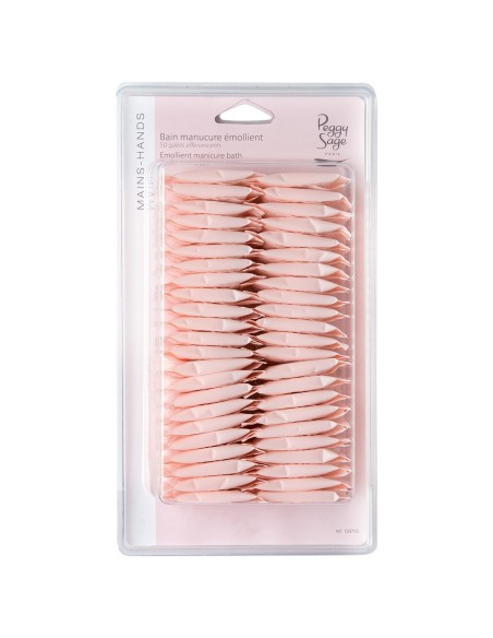 Peggy Sage Tavolette Effervescenti Bagno Mani emoliente 50 pz