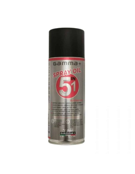 GammaPiù Spray lubrificante per tagliacapelli 5 in 1 400 ml