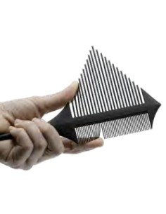Xanitalia Pro Double-side Comb Pettine triangolare doppia faccia per colorazioni 2