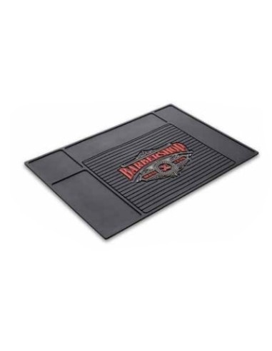 Xanitalia Pro Barber Working Pad Tappetino antiscivolo in silicone da barbiere 32 x 48 cm
