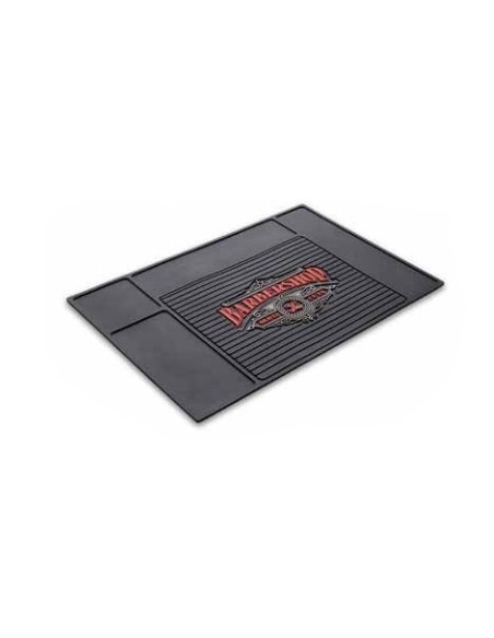 Xanitalia Pro Barber Working Pad Tappetino antiscivolo in silicone da barbiere 32 x 48 cm