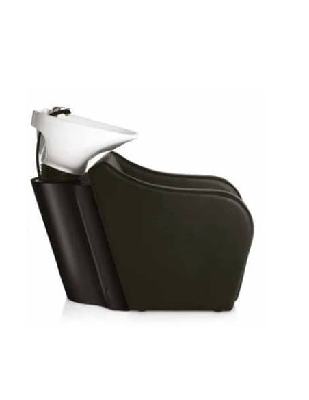 Lavatesta omega poltrona lavaggio con vasca in ceramica bianca