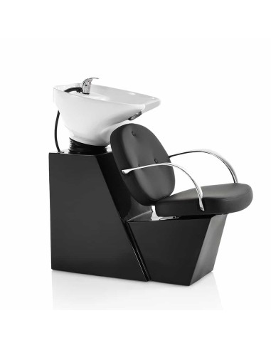 Xanitalia Pro Lavatesta colette nero poltrona lavaggio per parrucchiere -barbiere