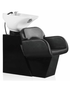 Xanitalia Pro Lavatesta sage nero poltrona lavaggio parrucchiere-barbiere