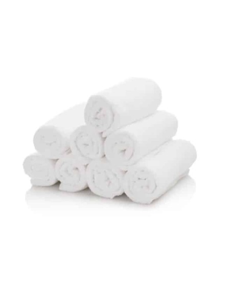 Xanitalia Pro Asciugamano da barbiere bianco 30x45 cm 6 pz