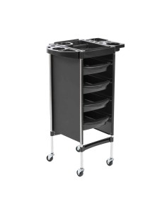 Dduueett Carrello porta attrezzi parrucchiere e barbiere 4 cassetti