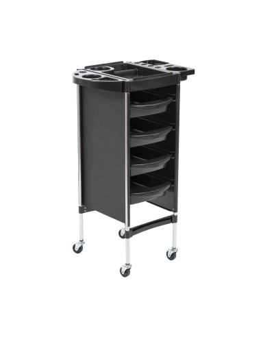 Dduueett Carrello porta attrezzi parrucchiere e barbiere 4 cassetti
