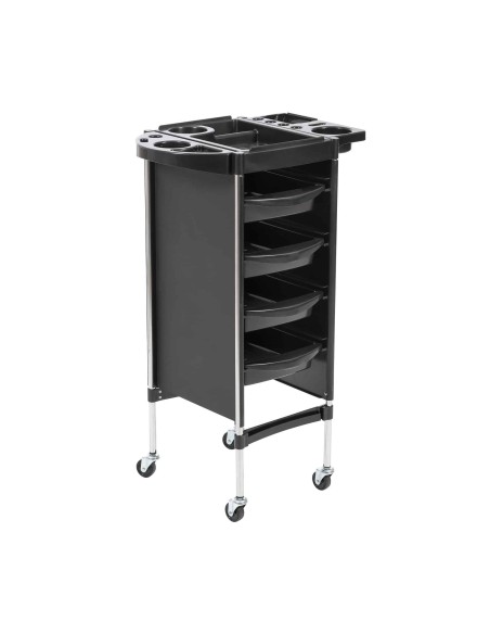 Dduueett Carrello porta attrezzi parrucchiere e barbiere 4 cassetti