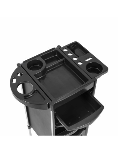 Dduueett Carrello porta attrezzi parrucchiere e barbiere 4 cassetti
