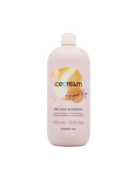 Inebrya Ice Cream Argan age pro shampoo lucentezza 1000 ml