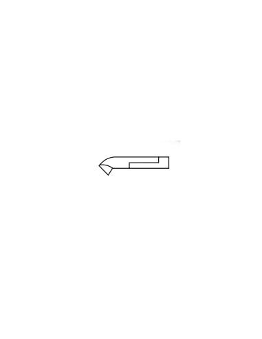 Kiepe Tronchese pelli cobalto sovrapposto inox 5 mm