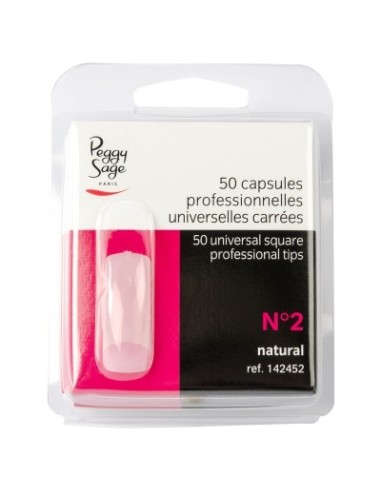 Peggy Sage Capsule Professionali universali quadrate N2 50 pz