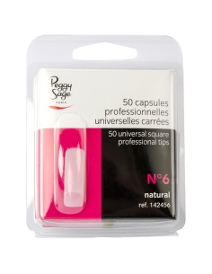 Peggy Sage Capsule Professionali universali quadrate N6 50 pz