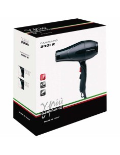 GammaPiù 2001R Phon professionale nero 2200 W 2