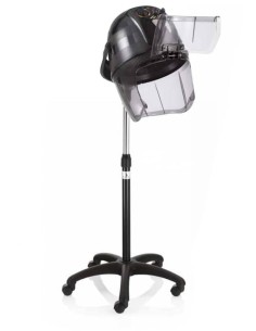 Xanitalia Pro Casco Asciugacapelli professionale nero record 1200
