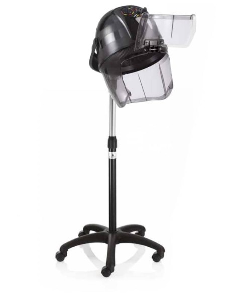 Xanitalia Pro Casco Asciugacapelli professionale nero record 1200