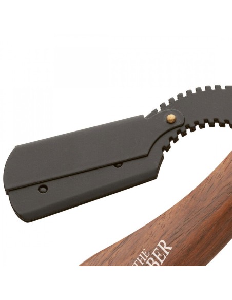 Xanitalia Pro The Barber Rasoio professionale wood cherokee a lama intera