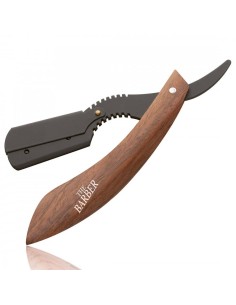 Xanitalia Pro The Barber Rasoio professionale wood cherokee a lama intera