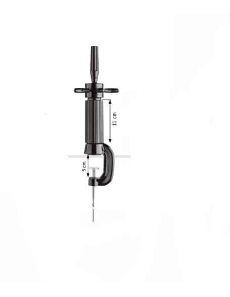 Xanitalia Pro Supporto da 30 cm per testa studio con morsetto da tavolo