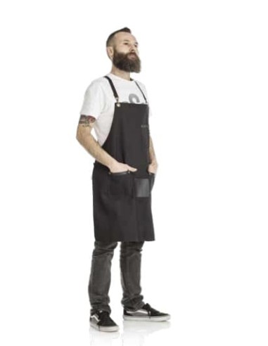 Xanitalia Pro The Barber Grembiule da barbiere hidalgo carbon