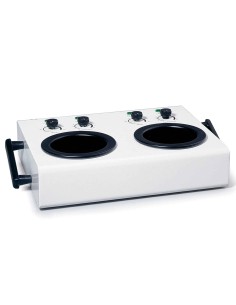 Xanitalia Pro Fornello Scaldacera doppio per vasi da 400 ml