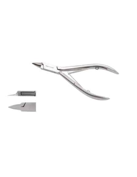 Xanitalia Pro Tronchesina per Unghie incarnite punta retta 14 mm