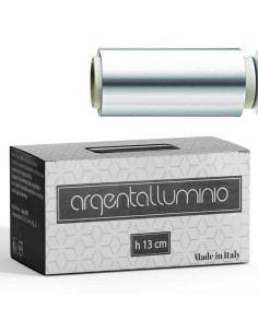 Argentalluminio Stagnola in Rotolo H 13 cm professionale in scatola