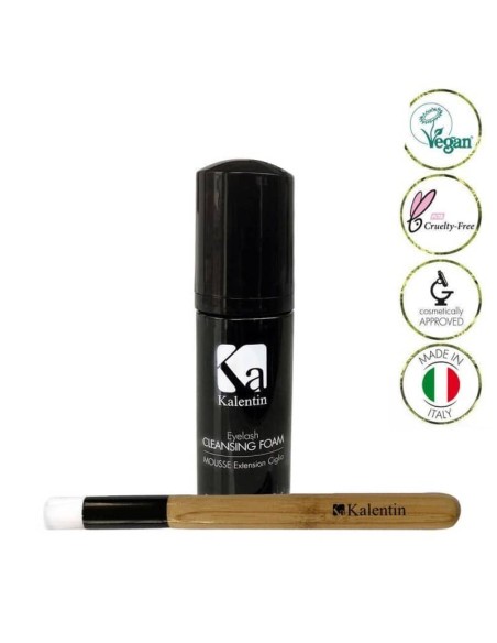 Kalentin Kit vegano mousse/pennello extension ciglia LASH0053