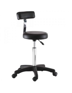 Xanitalia Pro Sgabello con schienale smart black