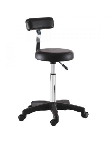 Xanitalia Pro Sgabello con schienale smart black