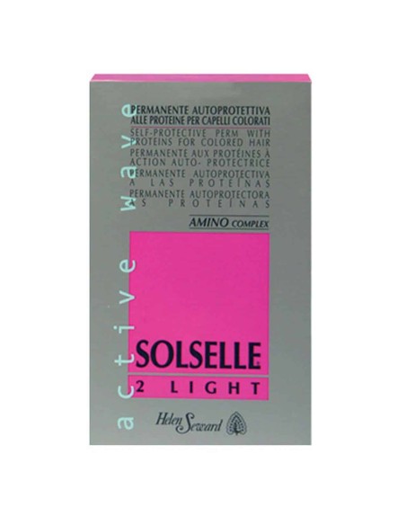 Helen Seward Solselle 2 Light Kit permanente autoprotettiva alle proteine per capelli colrati