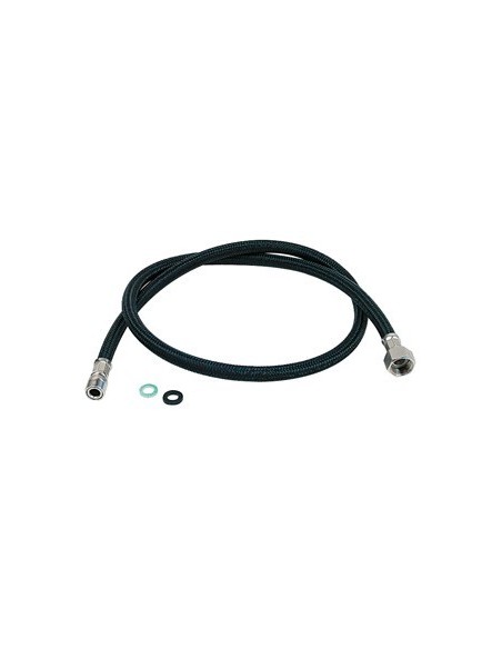 Sibel Tubo flessibile in nylon per doccetta lavatesta parrucchieri 120 cm