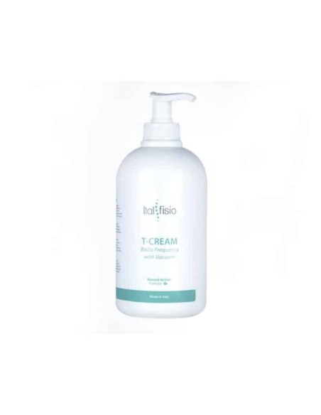 Italfisio T-cream Crema conduttiva per di trattamenti radiofrequenza abbinati all'effetto vacuum 500 ml