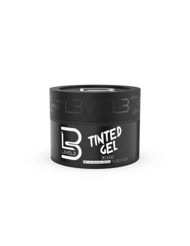 L3VEL3 Tinted Gel black color 250 ml
