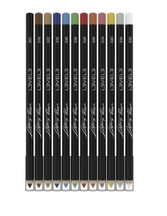 L3VEL3 Matite per Hair Tatoo color liner pencils 12 pz